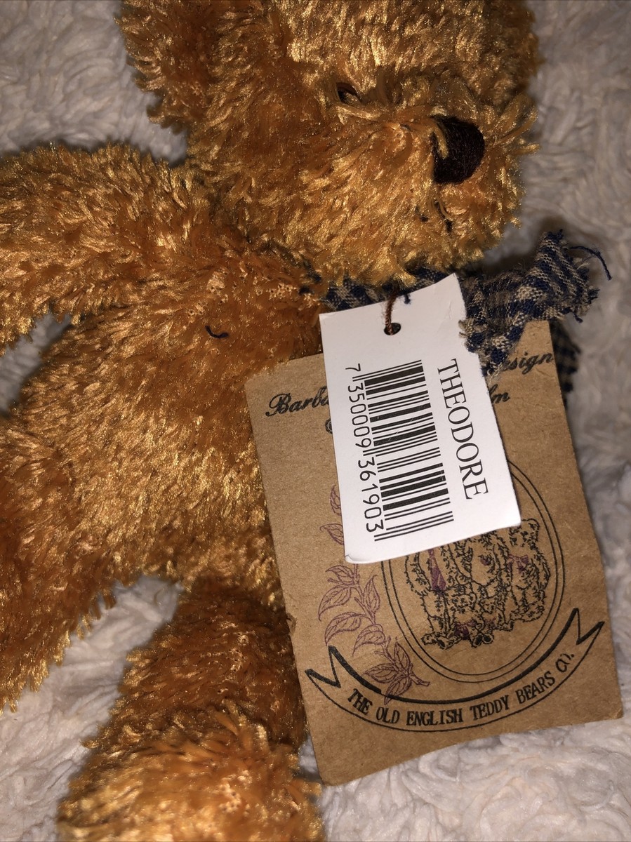 テディベア　English teddy Bear Conpany The Old English Teddy Bear Company Barbara Bukowski 1990 Theodore