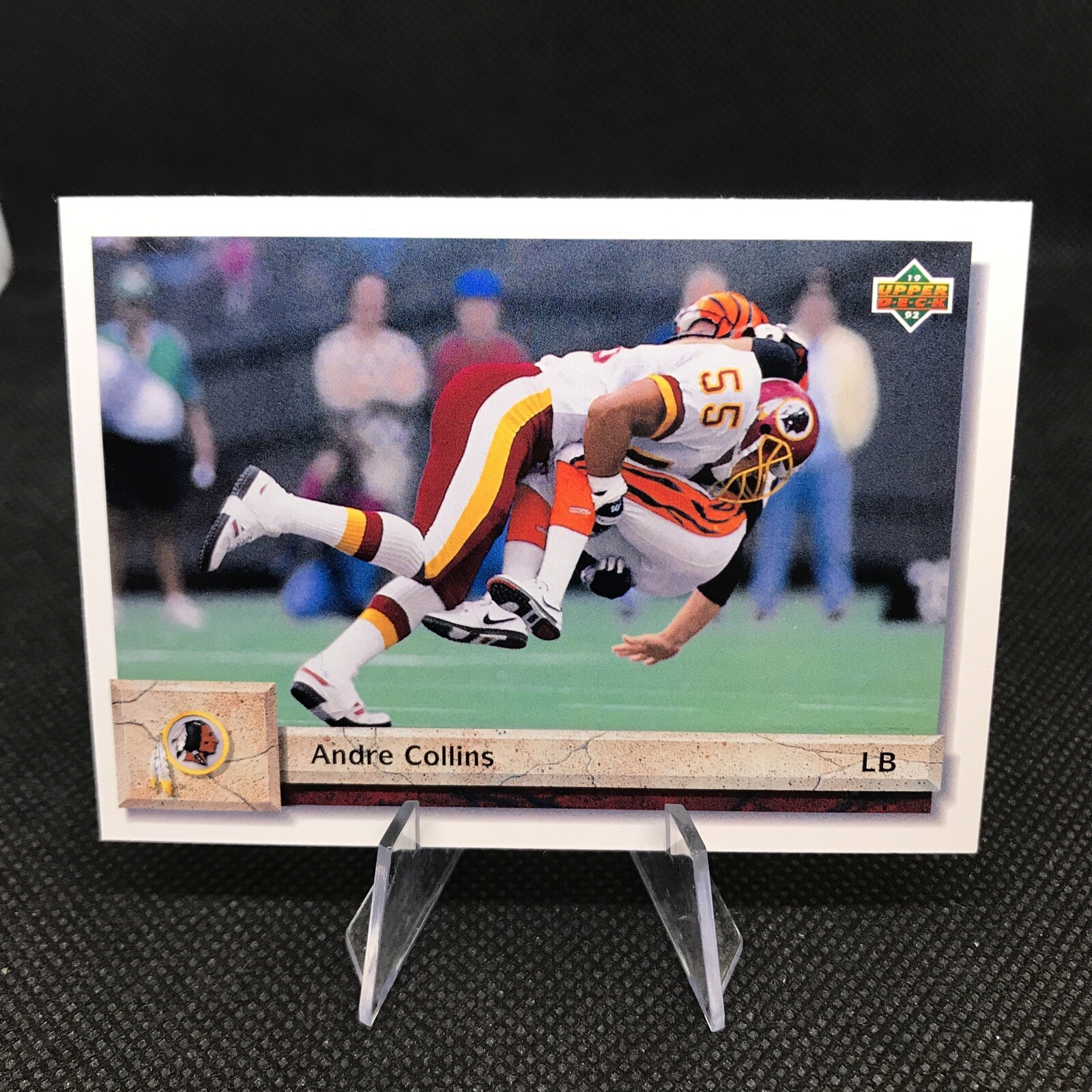 1992 Upper Deck #182 Andre Collins Washington 