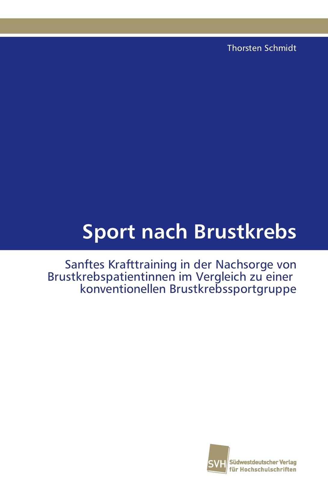 Thumbnail - Sport Nach Brustkrebs | Buch | 9783838125589
