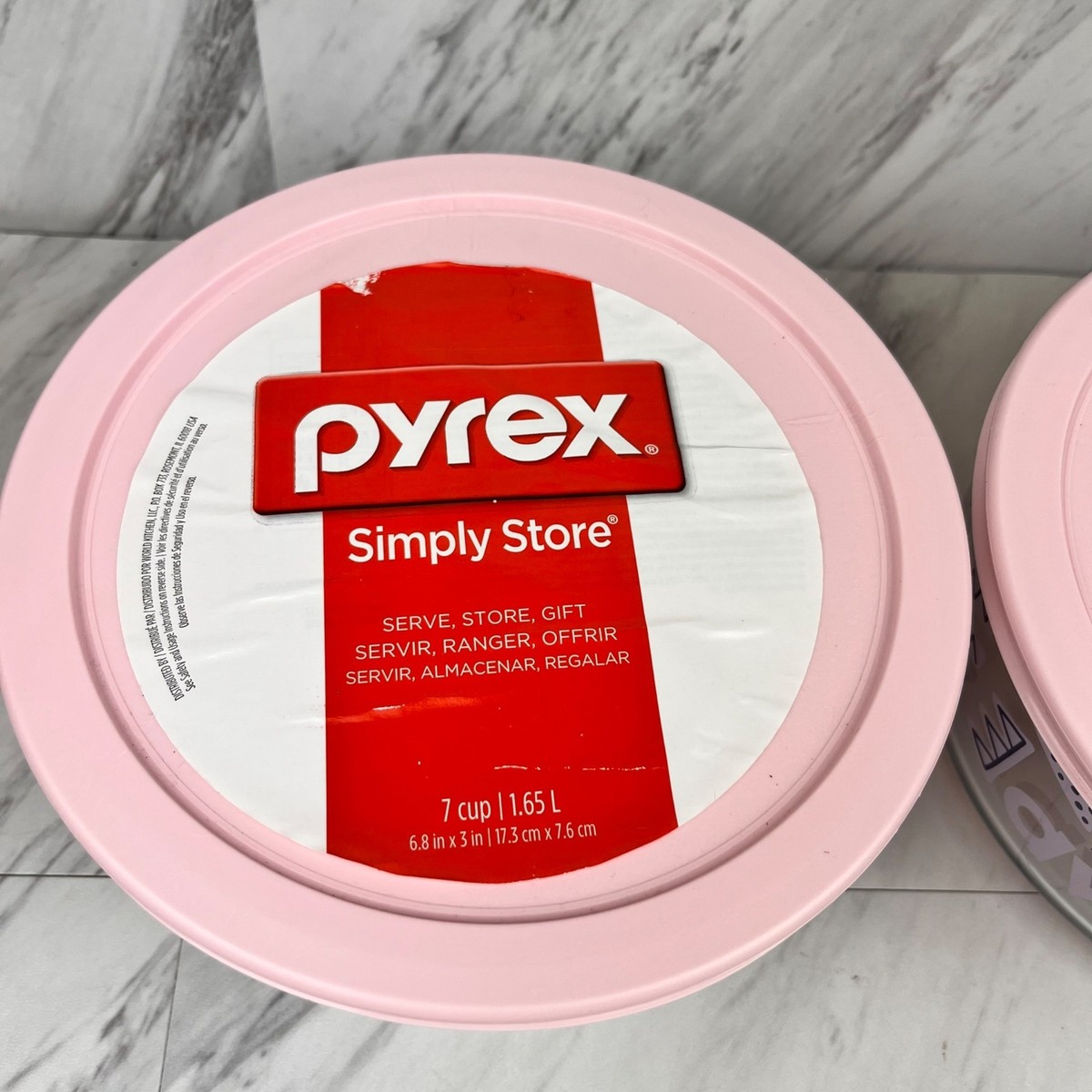 Pyrex Be Awesome Set of 2 Simply Store Bowls Pink | eBay