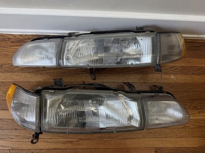 1991 Acura Integra Rs Coupe Oem Headlights With Brackets