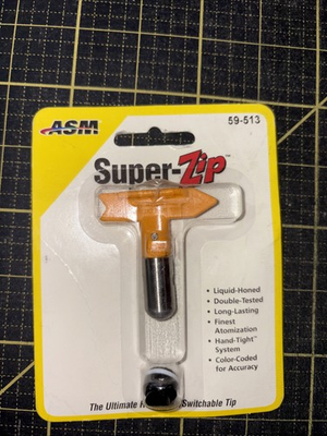 #ad #ad ASM SUPER ZIP REVERSIBLE SWITCHABLE SPRAYER TIP NEW IN PACKAGE 59 513 $10.50