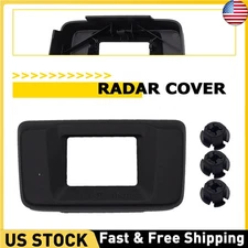 Distance Sensor Milliwave Radar Cover +3 Clip For 2018-2022 Honda Accord