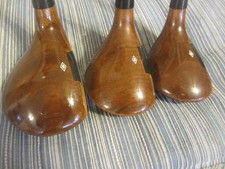 Persimmon Woods 1-3-5 Set SPALDING TOUR EDITION S300 Steel Play or Display
