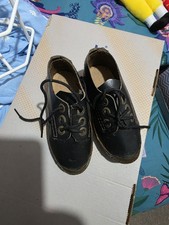 SMALL CHILD'S BLACK HAND MADE CLOGS COLLECTORS ITEM