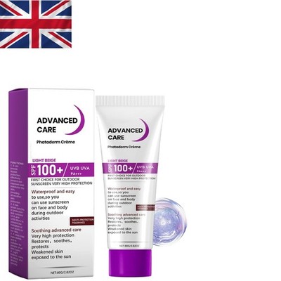 Ultraleichte Sonnencreme LSF 100 mit Feuchtigkeit & 80 Minuten Wasserbeständigkeit