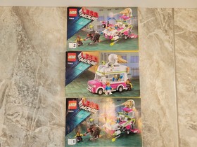 Lego Movie Ice cream machine 70804 340+ pieces , 3 Manuals, 2 in 1 Building set