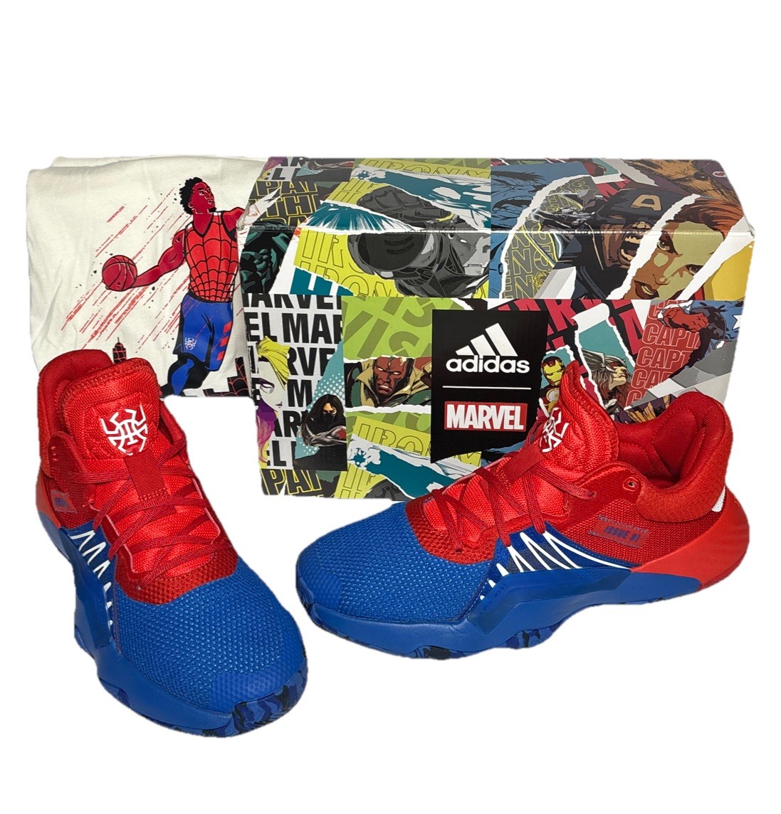 Adidas Marvel x Issue #1 The Amazing Spider-Man Size Matching Tee