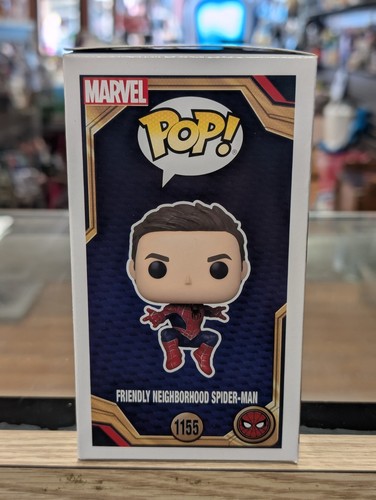 Funko Pop! Vinilo: Friendly Neighborhood Spider-Man - Amazon (exclusivo) #1155 - Imagen 2 de 6