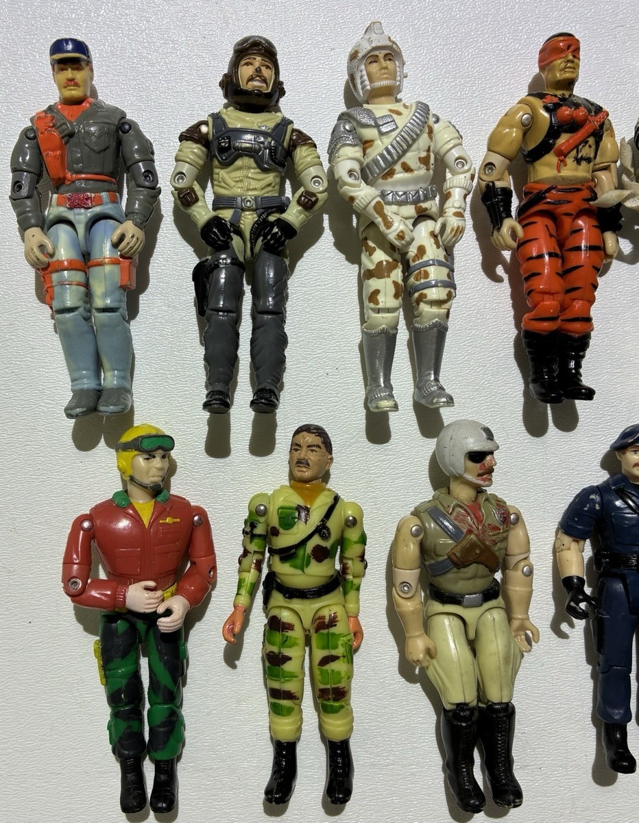VINTAGE GI JOE & THE CORPS LOT OF 11 Figures From 1980, 1990s | eBay