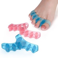 4 Pcs Toe Separator,Bunion Corrector for Women Men Toe Spacers to Correct Bun...