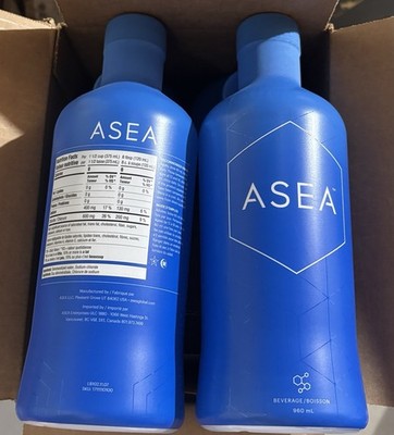 Pack Of 4 Asea Redox Cell Signaling Supplement 32oz Bottles Each Exp:  08/2027