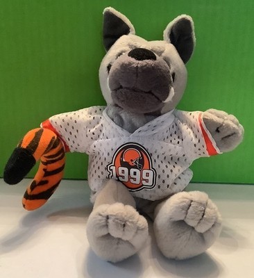 Cleveland Browns Vintage Burger King Dawg Pound Plush Toy 1999 By Coolbeans