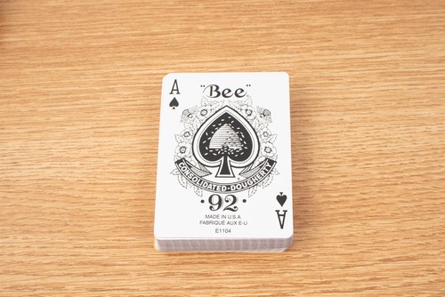 Tarjetas de juego Bee Premium estilo casino no. Tamaño de póker estándar 92 - Imagen 7 de 8