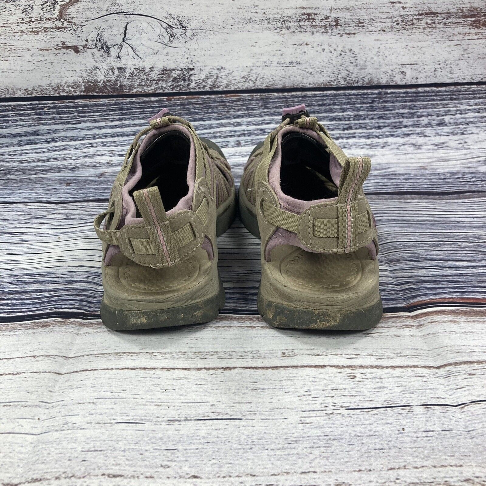 Keen Whisper Marrone e Viola Impermeabili Scarpe Sandali da Escursionismo Esterno Donna 8