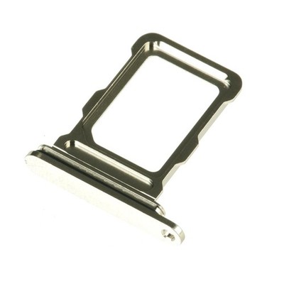 iPhone 16 Pro (Max) Sim Karten Fach Halter Schlitten Adapter, Grau