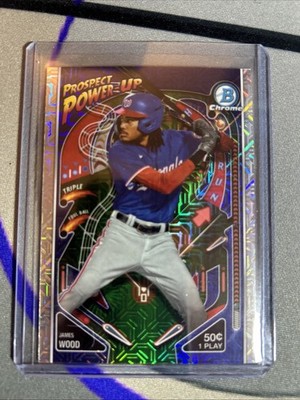 2024 Bowman - Prospect Power-Up James Wood #PP-14 (RC)