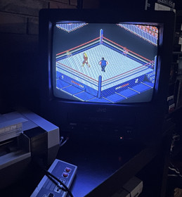 WWF WrestleMania Challenge Nintendo NES Cartridge and Sleeve Only Play Tested