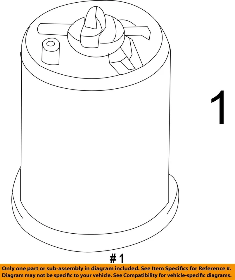 Nissan Versa 2013 bote de carbón de vapor de combustible B3FKD Foto 4 de 4