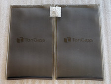 TonGass 2-Pack PAC11-11039 Large Dog Door Flap Replacement Large, Black NEW