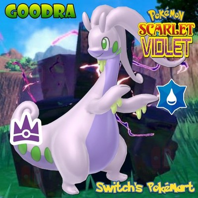 6ivs Mightiest Mark Goodra 7 Star Tera Raid Pokemon Event Untouched