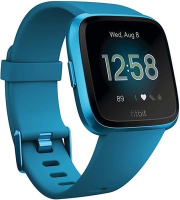 Fitbit Versa lite Wearable Smartwatch Fitness Activity Tracker S & L Bands 