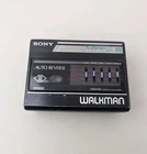 Vintage Sony Walkman WM-F80 AM/FM Cassette Player w/Equalizer (Parts/Repair)