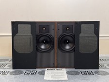 KEF C30 Speakers Classic 2-way + Manual Vintage 100W High End Hifi