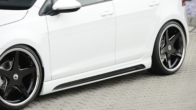 Genuine New Rieger 10-12 VW Golf 7 Side Skirts Set 3/5 Doors R59555 R59556