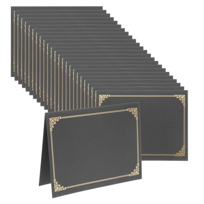 Dokumentenhüllen, 50 Stück, passend für 21,6 x 27,9 cm große PapierabschlussD...