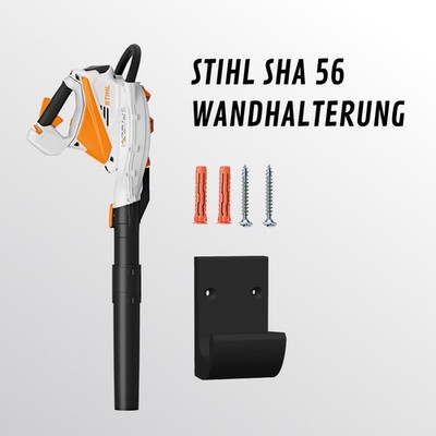 STIHL SHA56 Leaf blower / Shredder vacuum wall mount, garage organization