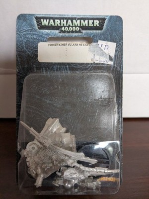 Warhammer 40k Forgefather Vulkan He Stan - Metal OOP Blister - Salamanders - 