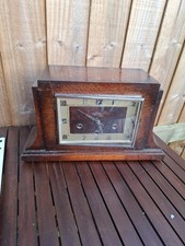 vintage Fantastic Art Deco Musical Mantel Clock –   ca1940
