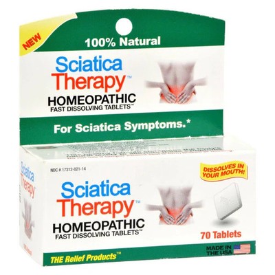 Sciatica Therapy 70 Count  by The Relief Products
