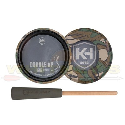 Knight & Hale Double Up Glass/Slate Turkey Pot Call - KHT0237