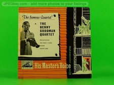 THE BENNY GOODMAN QUARTET   WHISPERING (147) 4 Track 7" Single including Picture