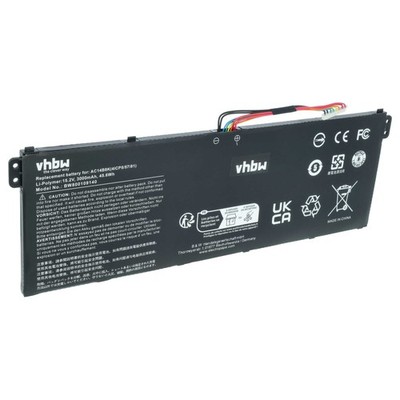 Akku für Packard Bell AC14B18K AC011353 AC14A8K 3000mAh 15,2V