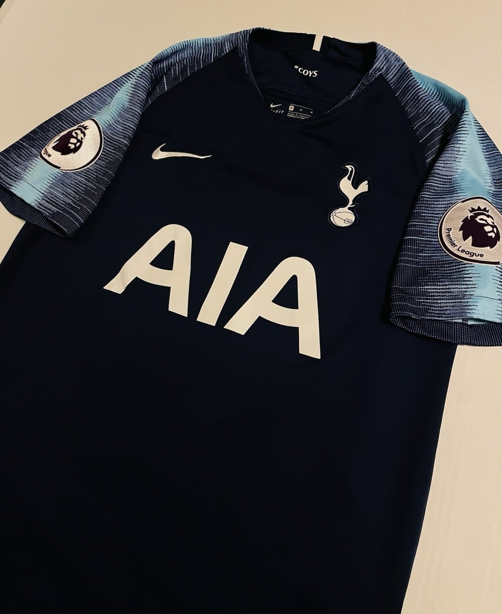 NEW Nike Tottenham Harry Kane 2018 Soccer Jersey Away MEDIUM Blue
