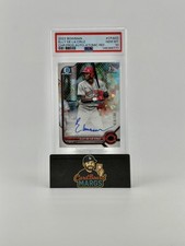 2022 Bowman Elly De La Cruz Atomic Refractor Auto /100 🔥 PSA 10 🔥