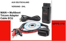 2026 NUOVO MPPS V18 dalla Germania MAIN + cavo adattatore tricore multiboot ECU AUS DEU