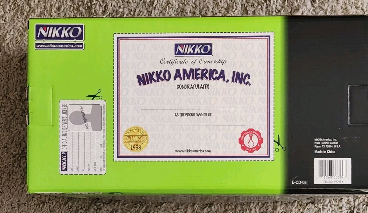 Nikko Nissan Z Street Mayhem Tuner Remote Control RCCar Rare Nikko Nissan Z Street Mayhem Tuner Remote Control RCCar Rare