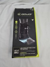 Donjoy Performance Lace-Up Ankle Brace Large Black Stabilization See Details