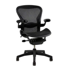 Herman Miller Aeron Ergonomic Task Chair Size B, Carbon - Preowned
