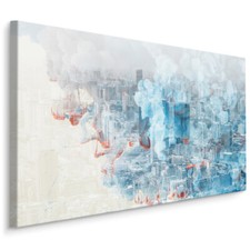 CANVAS Leinwand Bilder XXL Wandbilder Kunstdruck Abstrakte Malerei Stadt 132