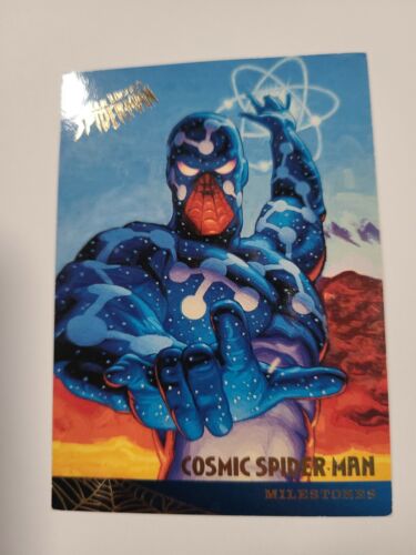 COSMIC SPIDER-MAN Marvel's Spider-Man Fleer Ultra 1995 Sammelkarte #90 *FSCardz - Bild 1 von 6