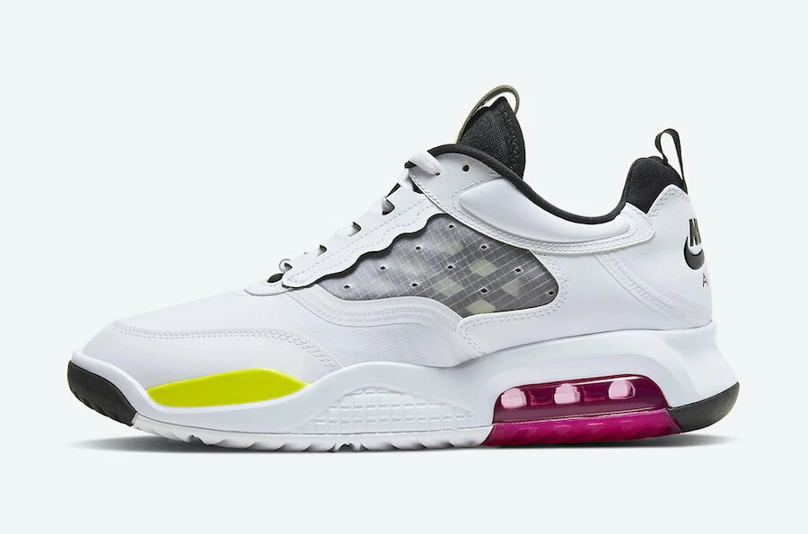 Nike Air Jordan Max 200 Hombres Zapatos Vibrante Blanco Fucsia CD6105-102 Talla 10 Foto 3 de 4