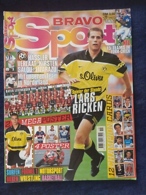 Bravo Sport 19.1997 mit Postern Ricken Fink Schneider Villeneuve Ralf Waldmann