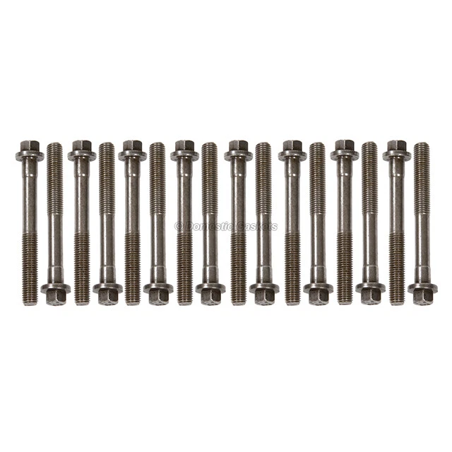 Подходит для Ford Taurus Ranger 86-98 Windstar Mazda Mercury 3.0 комплект болтов головки OHV VIN U - Изображение 2 из 4