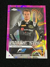 2023 Topps Chrome Formula 1 AMAURY CORDEEL FUCHSIA LAVA RERACTOR 32/250 #73