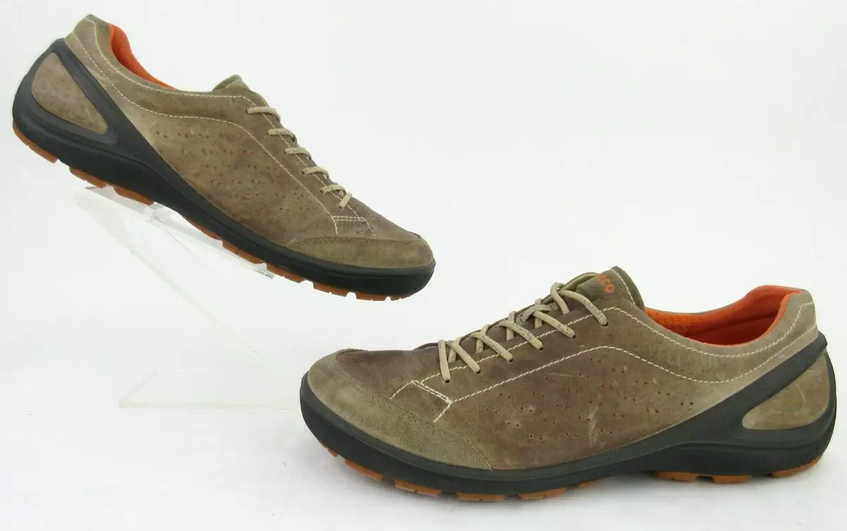 gele Dare ikke noget ECCO Biom Grip Mens Casual Sneakers Distressed Brown Leather EU 47 US  13-13.5 | eBay